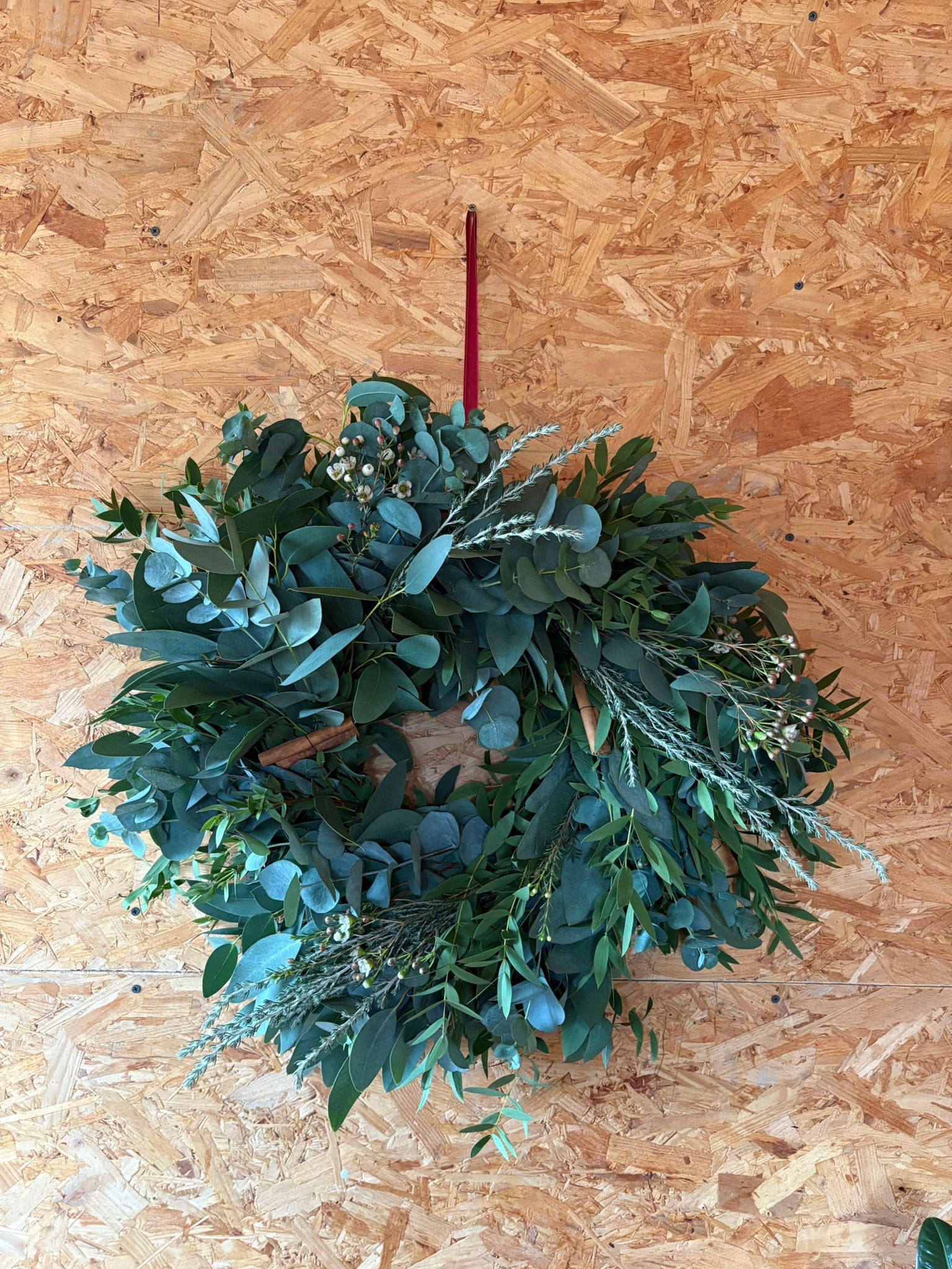 Wreath - Luxury Eucalyptus and Mixed Foliage Christmas Wreath