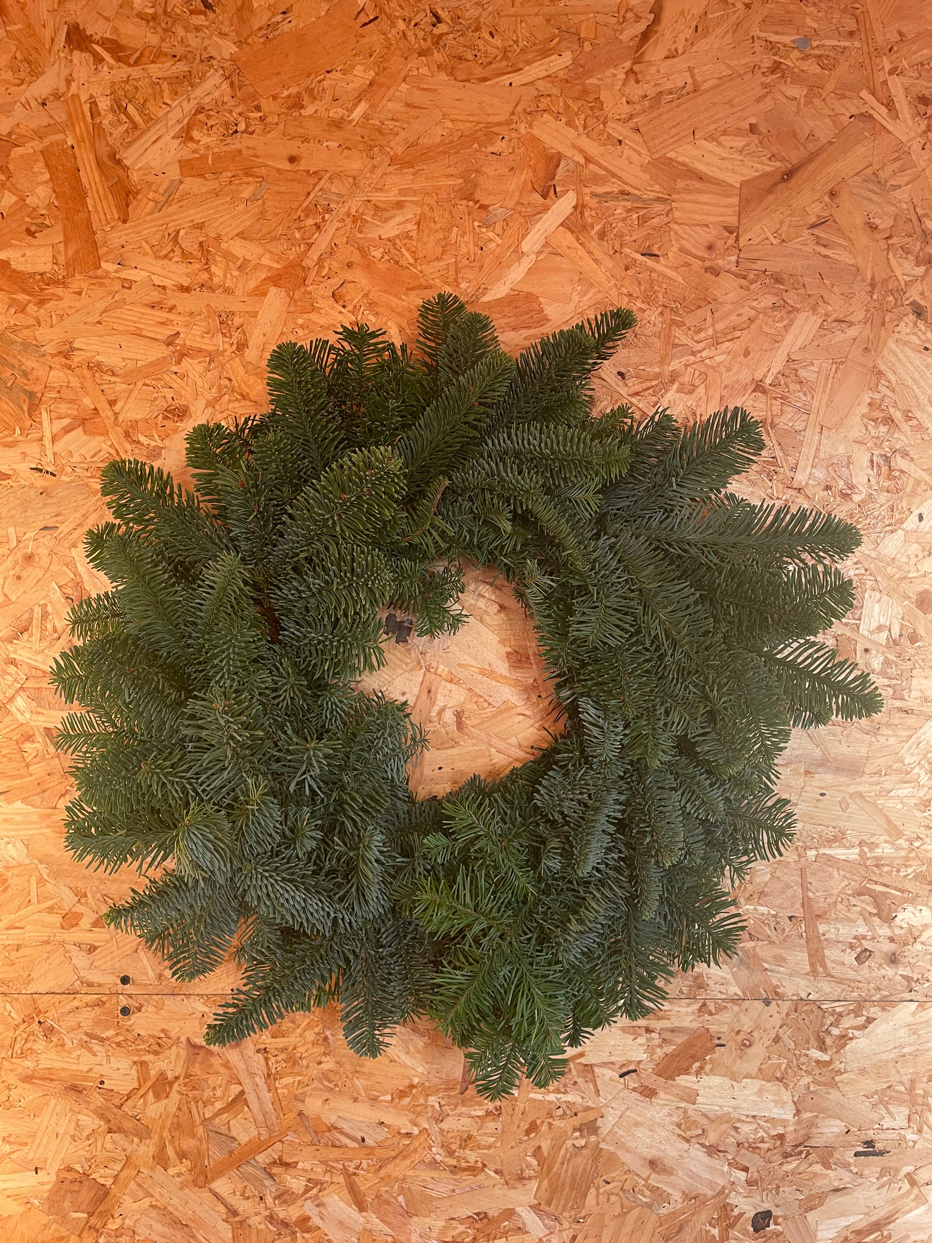 Wreath - Christmas Nordmann Fir Wreath